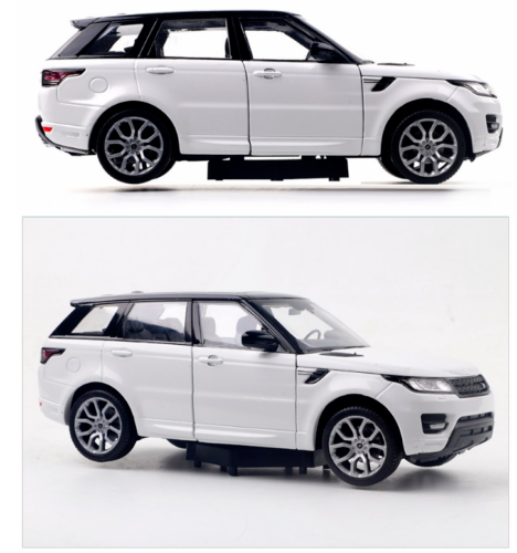 WELLY 1:24 Scale Diecast Model Car - Range Rover Sport in White