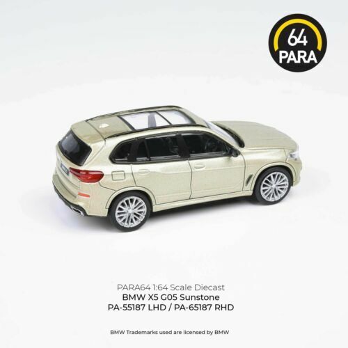 PARA64 1:64 Scale Diecast Model Car - BMW X5 in Sunstone Metallic - RHD