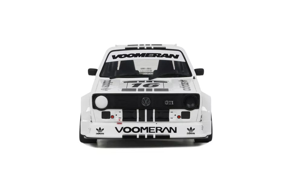 OTTO 1:18 Scale Resin Model Car - 1:18 VW Volkswagen Golf Mk1 GTI VOOMERAN, WHITE - OT1061