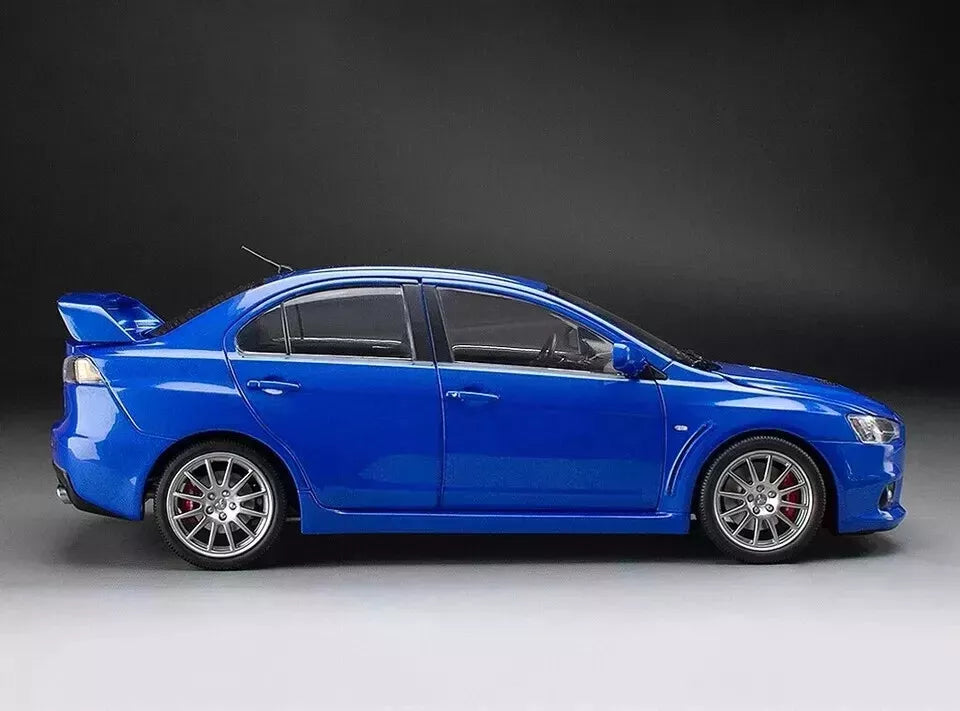 Sunstar 1:18 2018 Mitsubishi Lancer Evolution X - Blue Metallic, 5823