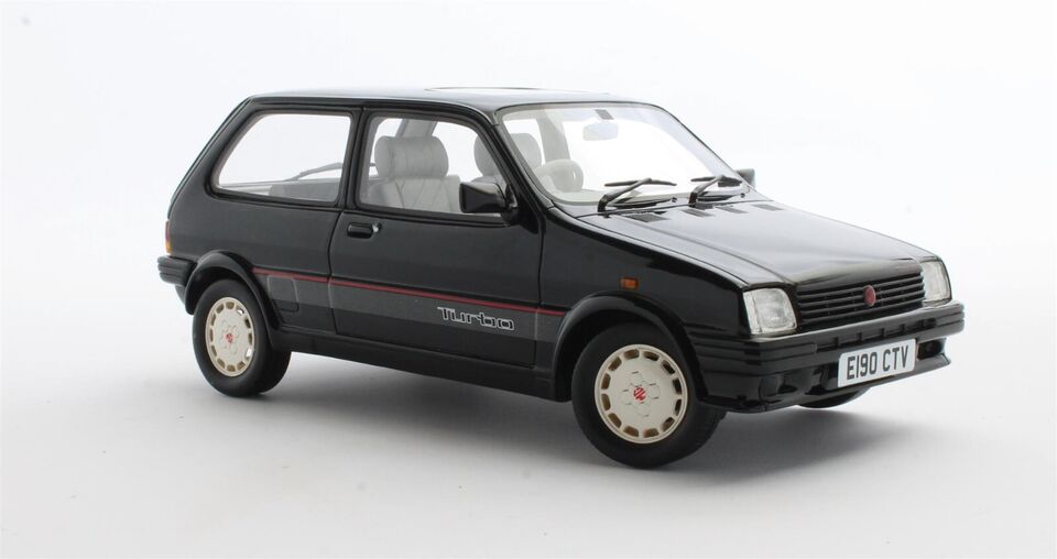 CULT 1:18 Scale Model 1986-90 MG Metro Turbo - Black - CML170-2