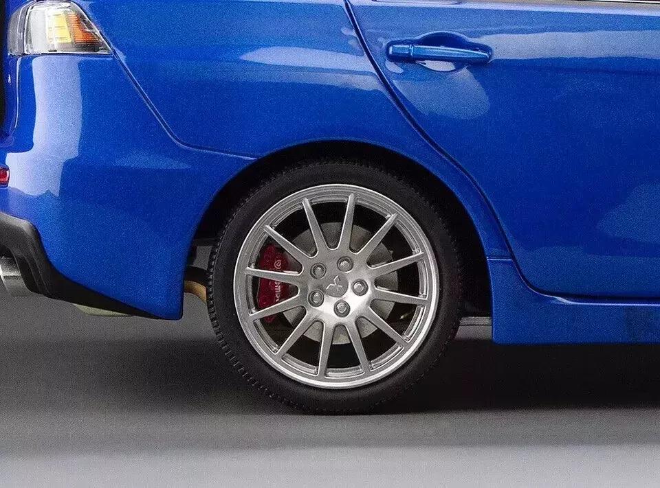 Sunstar 1:18 2018 Mitsubishi Lancer Evolution X - Blue Metallic, 5823