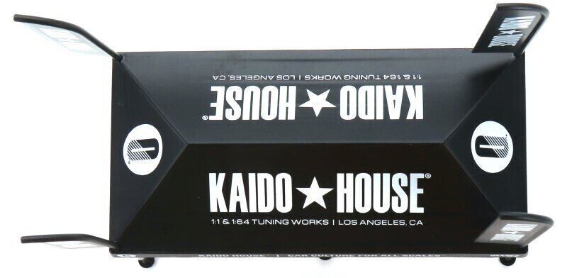 Mini GT 1:64 Kaido Tent v1 with set of rims, Black/White - MGTKHMG061