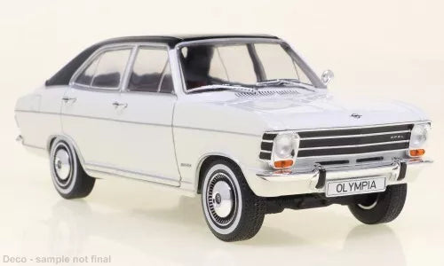 Whitebox 1:24 Scale Diecast Model Car - Opel Olympia A, White