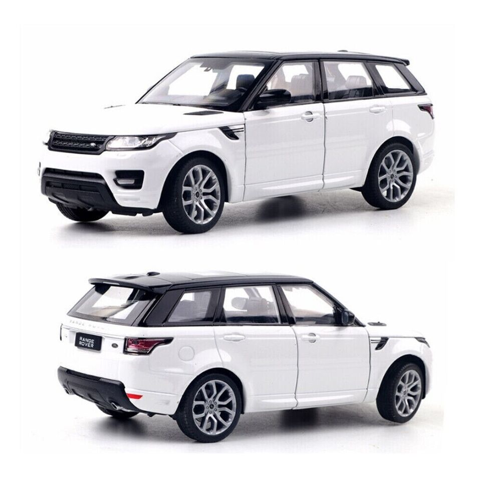 WELLY 1:24 Scale Diecast Model Car - Range Rover Sport in White