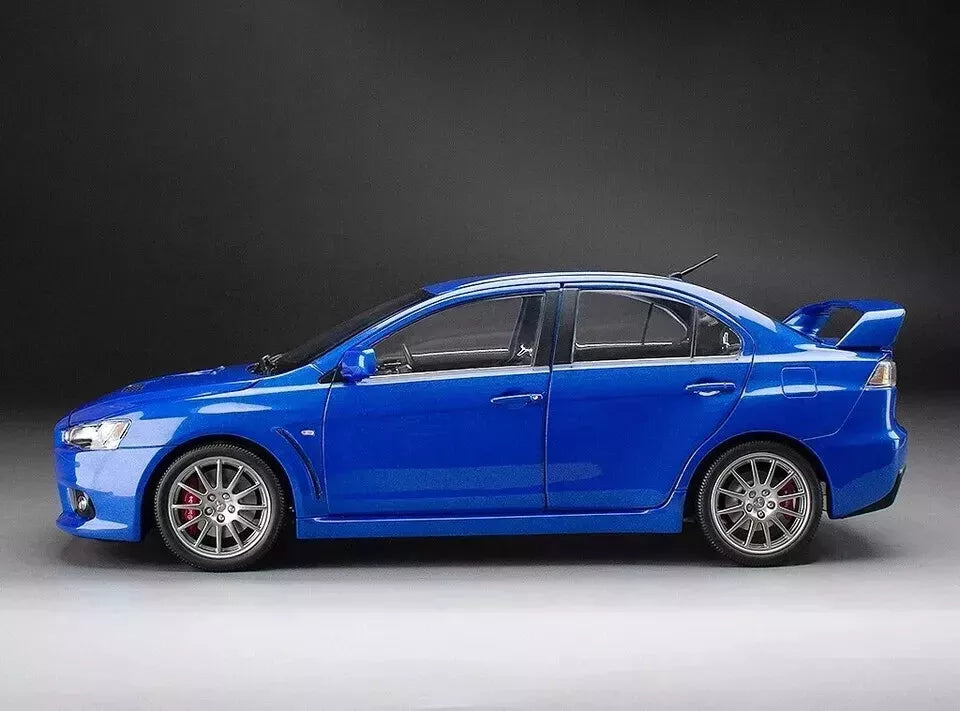 Sunstar 1:18 2018 Mitsubishi Lancer Evolution X - Blue Metallic, 5823
