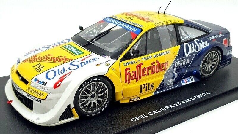 Modèle Réduit Werk83 1/18 Opel Calibra V6 DTM Hockenheim 1995 – K. Rosberg, IXO