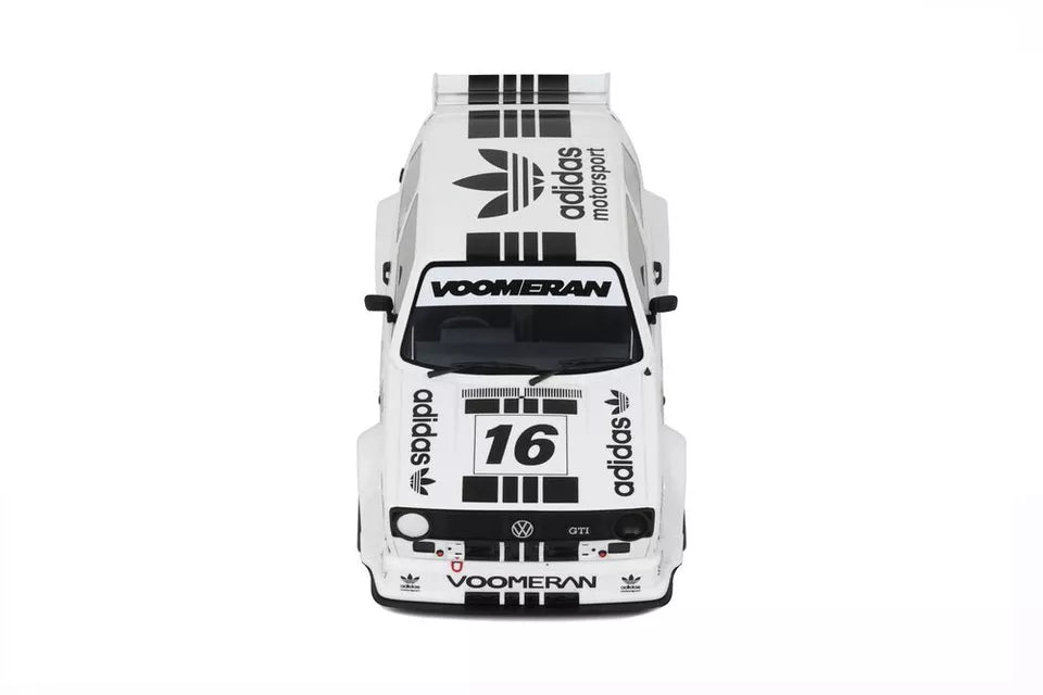 OTTO 1:18 Scale Resin Model Car - 1:18 VW Volkswagen Golf Mk1 GTI VOOMERAN, WHITE - OT1061