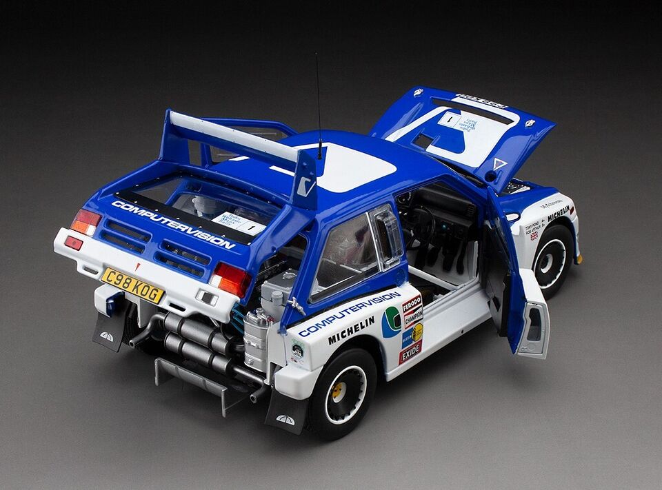 Sunstar 1:18 MG Metro 6R4 #1 T.Pond/ Arthur-Winner Manx International Rally 1986