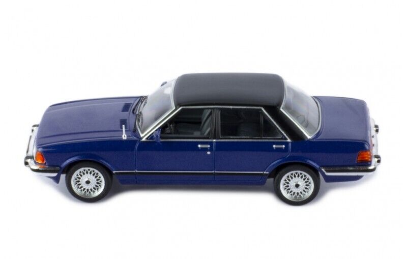 IXO 1:43 Scale Diecast Model Car - 1982 Ford Granada Mk2 2.8 GL in Blue