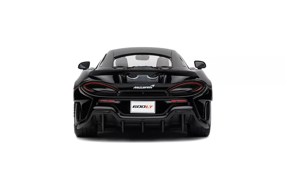 Solido 1:18 Diecast Model Car - 2018 McLaren 600LT, Black - 1804507