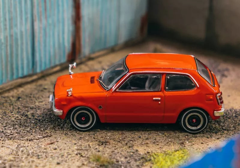 TARMAC WORKS 1:64 Scale Diecast, Honda Civic (SB1), Orange - T64G-TL006-OR