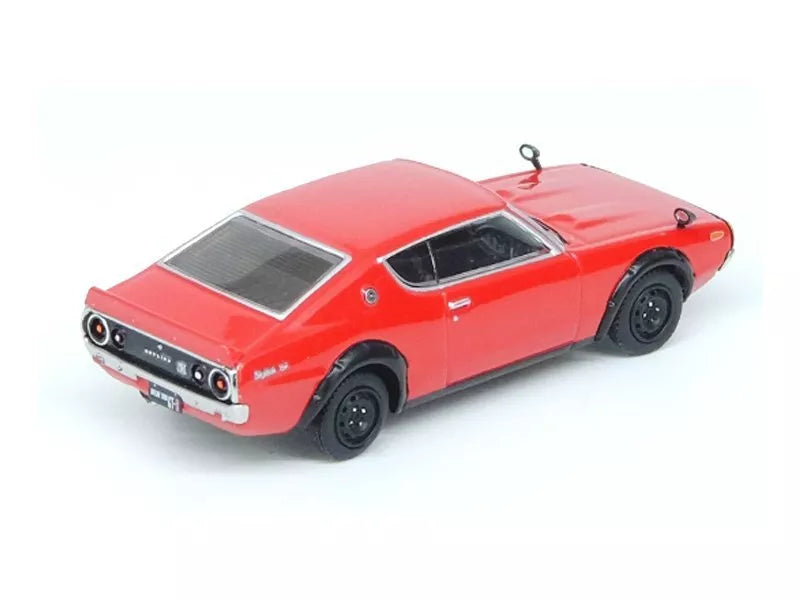 INNO64 1:64 Nissan Skyline GT-R (KPGC110), Red - IN64-KPGC110-RED