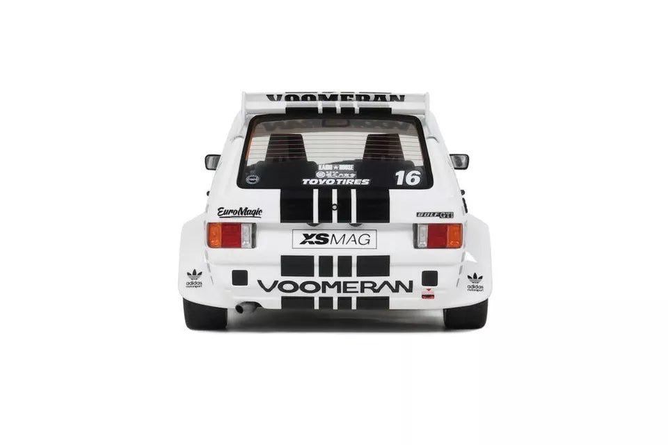 OTTO 1:18 Scale Resin Model Car - 1:18 VW Volkswagen Golf Mk1 GTI VOOMERAN, WHITE - OT1061