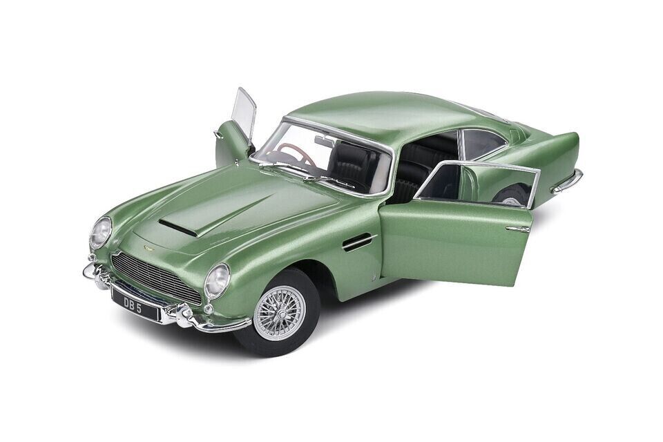 SOLIDO 1:18 ASTON MARTIN DB5 model road car, Porcelain Green 1964, S1807102