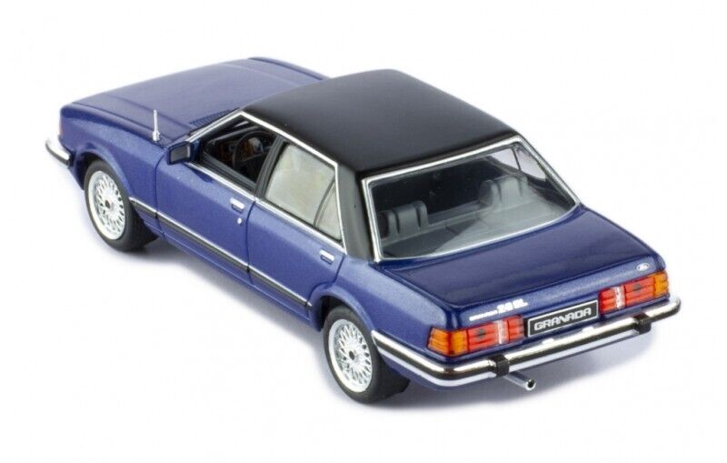 IXO 1:43 Scale Diecast Model Car - 1982 Ford Granada Mk2 2.8 GL in Blue