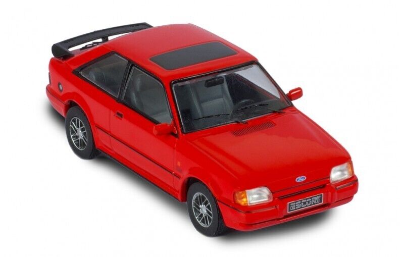 IXO 1:43 Scale Diecast Model Car - 1990 Ford Escort Mk4 XR3i in Red