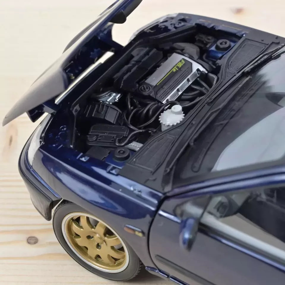 NoRev 1:18 Scale Diecast, 1993 Renault Clio Williams 2.0 16v, Blue - 185230