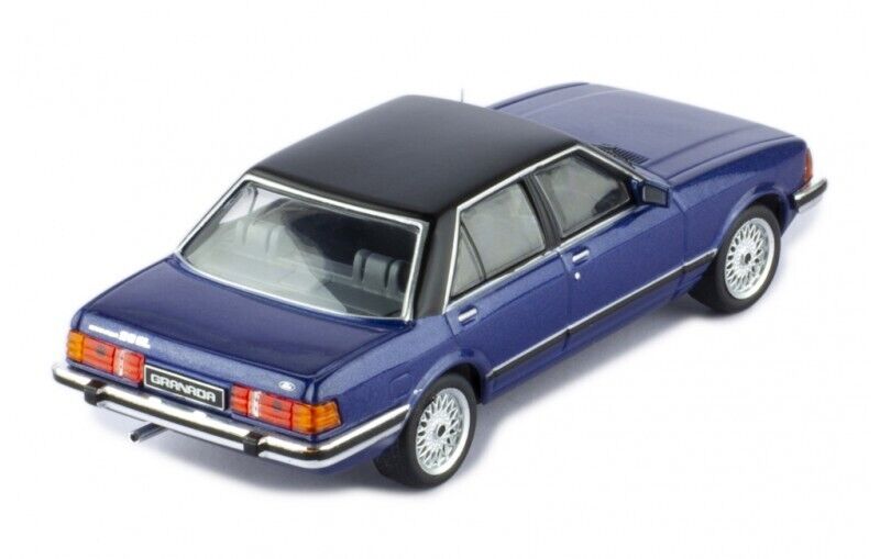 IXO 1:43 Scale Diecast Model Car - 1982 Ford Granada Mk2 2.8 GL in Blue