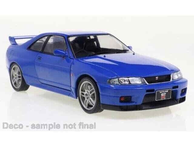 Whitebox 1:24 Scale Diecast Model Car - 1997 NISSAN SKYLINE GT-R R33 in BLUE