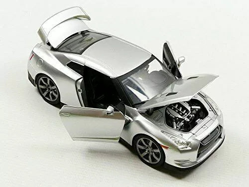JADA 97212 1:24 Diecast Model Brian's Nissan GT-R (R35) Silver FAST & FURIOUS