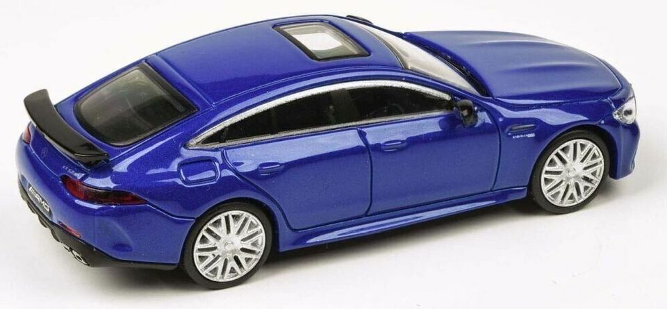 PARA64 1:64 Scale Diecast Model Car - Mercedes AMG GT 63 in Metallic Blue - LHD