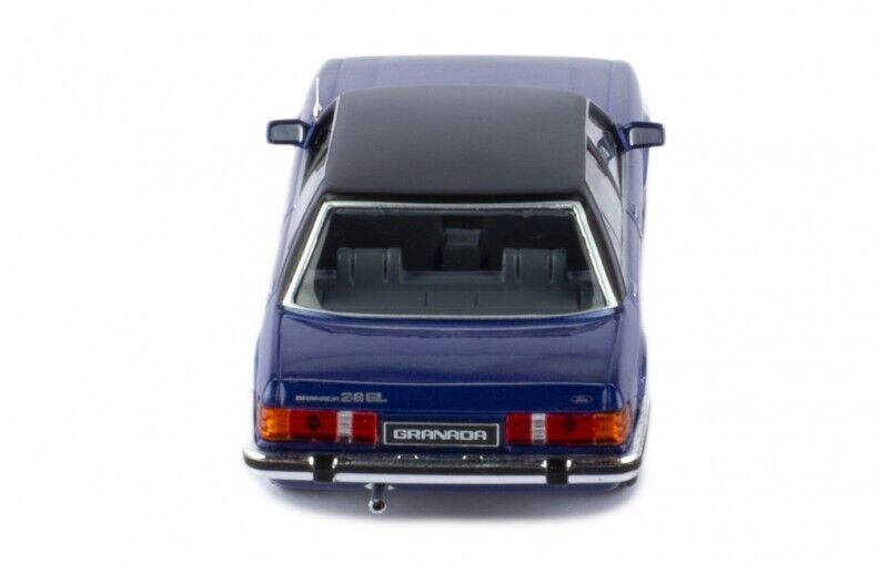 IXO 1:43 Scale Diecast Model Car - 1982 Ford Granada Mk2 2.8 GL in Blue