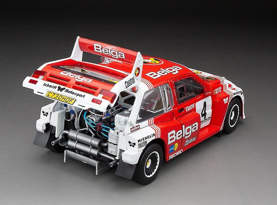 Sunstar 1:18 MG Metro 6R4 #4 M.Duez / W.Lux – 2nd Lotto Bianchi Rally 1986