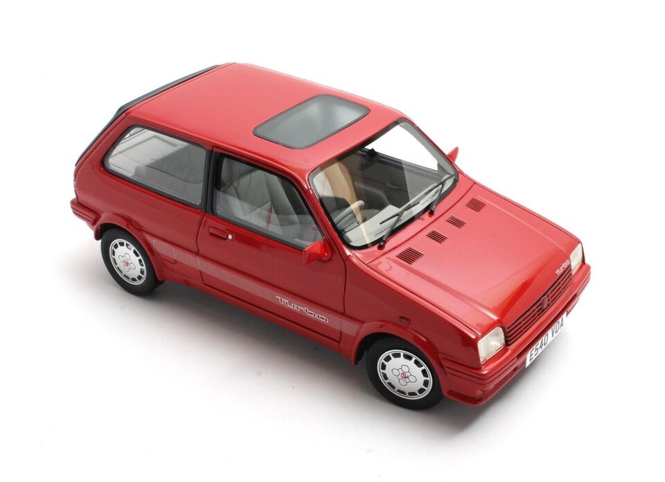 CULT 1:18 Scale Model 1986-90 MG Metro Turbo - Red - CML170-3