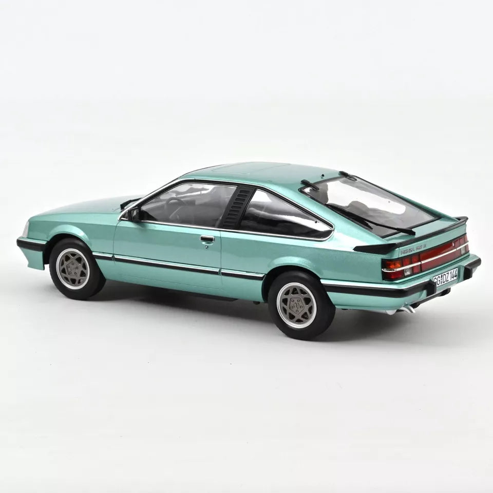 Norev 1:18 Scale Diecast - 1983 Opel Monza 2.5E - Beryll Green Metallic - 183643