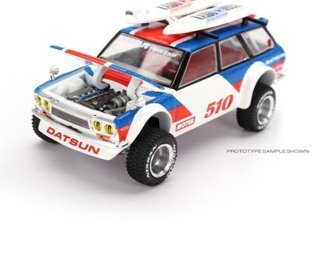 MiniGT 1:64 Kaido House Datsun 510 4x4 Wagon GT Surf Safari - KHMG044