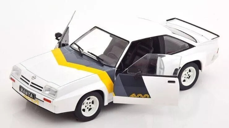 Whitebox 1:24 Scale Diecast Model Car - Opel Manta B 400 in White
