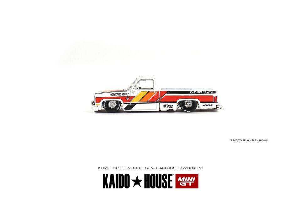 Mini GT 1:64 Kaido House Chevrolet Silverado Pick Up KAIDO WORKS V1 - KHMG082
