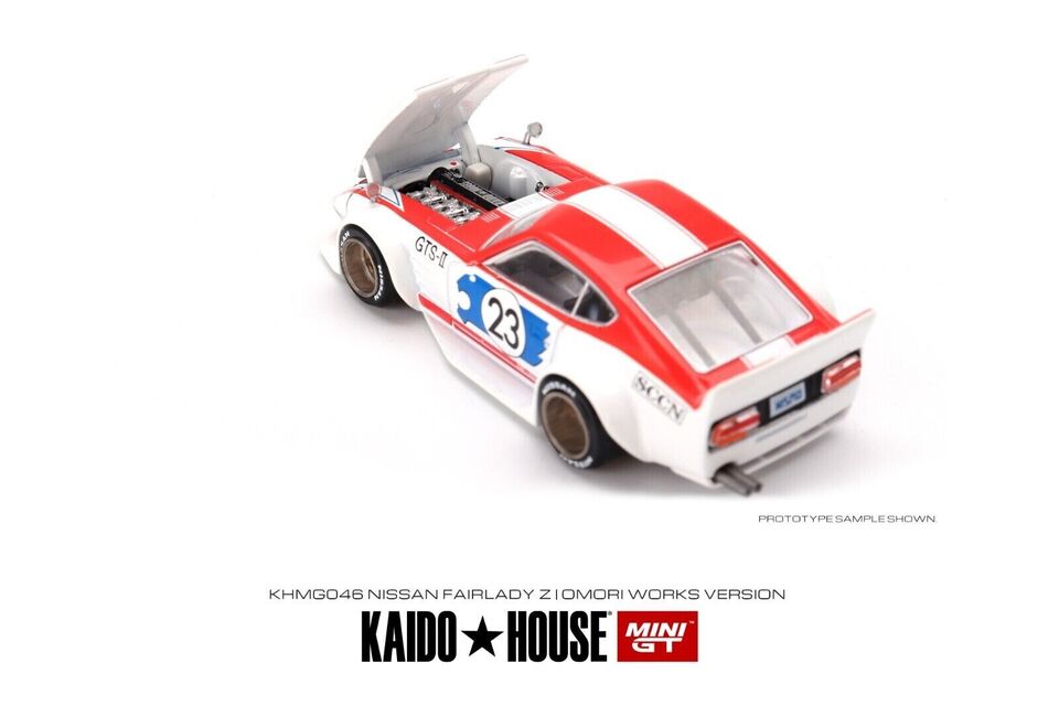 Mini GT 1:64 Kaido House Nissan Fairlady Z Omori Works - KHMG046