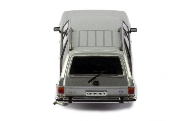 IXO 1:43 Scale Diecast Model Car - 1982 Ford Granada Mk2 Turnier Estate Silver
