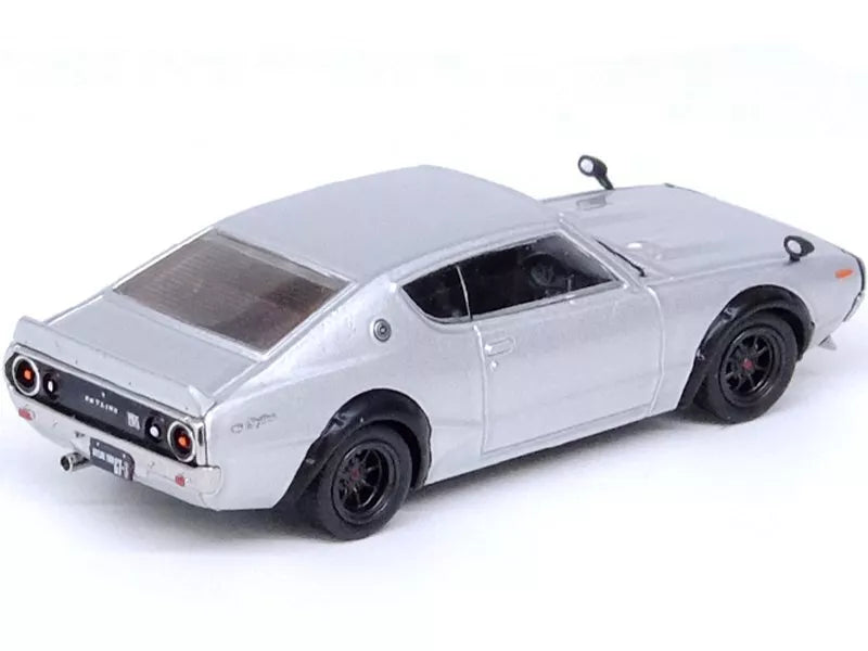INNO64 1:64 Nissan Skyline GT-R (KPGC110), Silver - IN64-KPGC110-SIL