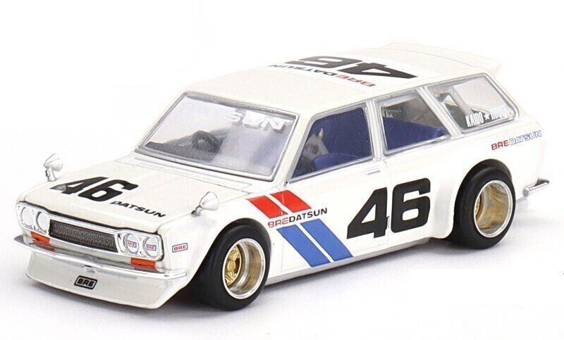 Mini GT 1:64 Scale Kaido House Datsun Kaido 510 Wagon White KHMG027