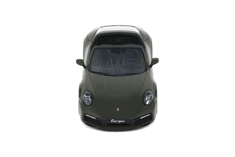 GT Spirit 1:18 Scale Resin Model - Porsche 911 (922) Targa 4S, Green - GT438