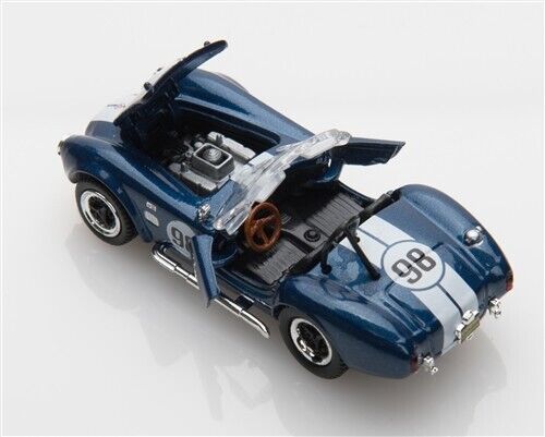 Shelby Collectibles 1:64 Scale 1965 Shelby Cobra 427 S/C #98 SC-705 BLUE