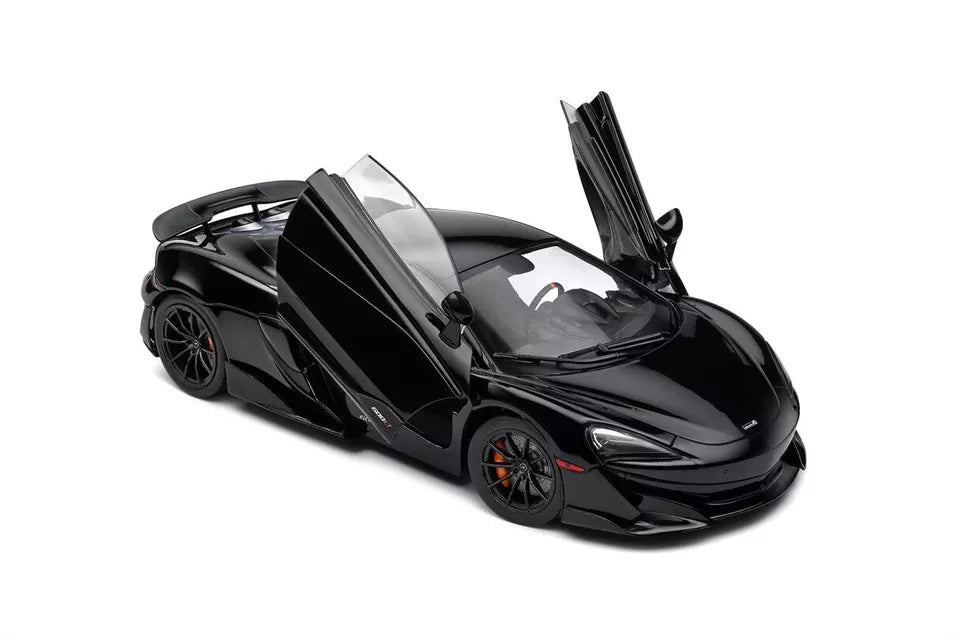 Solido 1:18 Diecast Model Car - 2018 McLaren 600LT, Black - 1804507