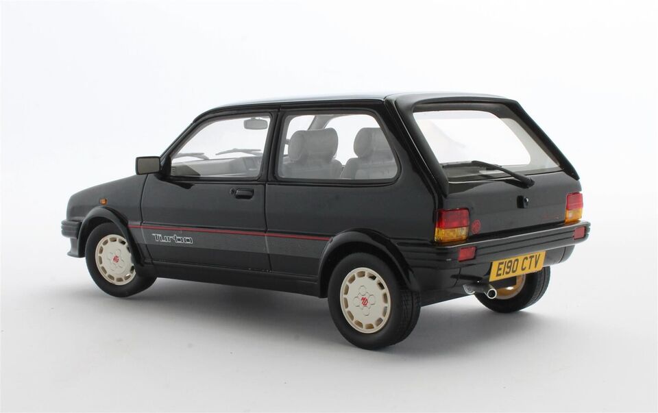 CULT 1:18 Scale Model 1986-90 MG Metro Turbo - Black - CML170-2