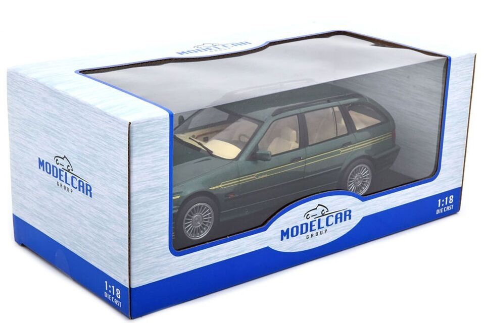 MCG 1:18 Scale Diecast Model, ALPINE B3 (E36) 3.2 TOURING 1995 GREEN METALLIC