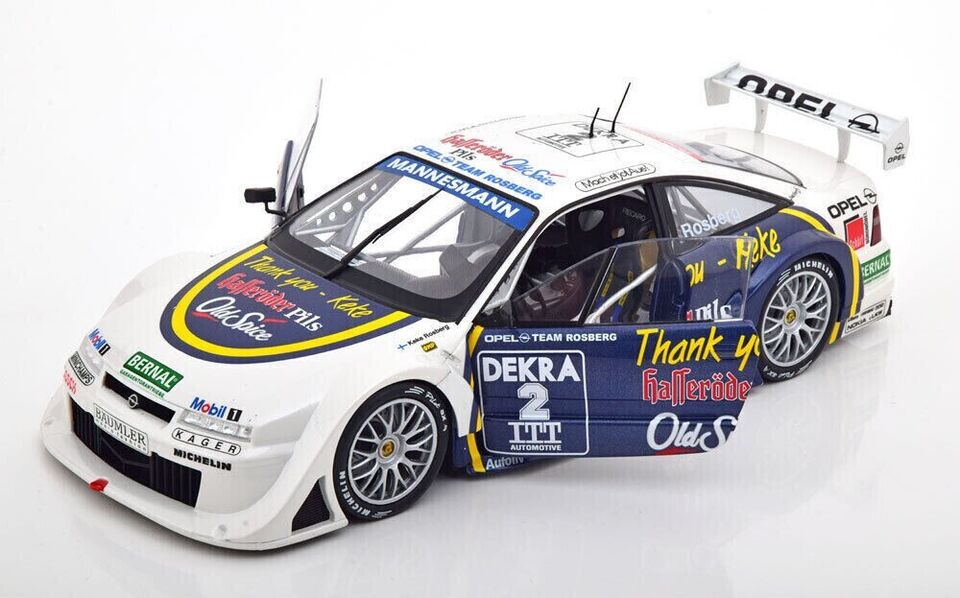 WERK83 1:18 CAR OPEL CALIBRA V6 4x4 DTM '95 HOCHENEIM #2 ROSBERG - W1802004
