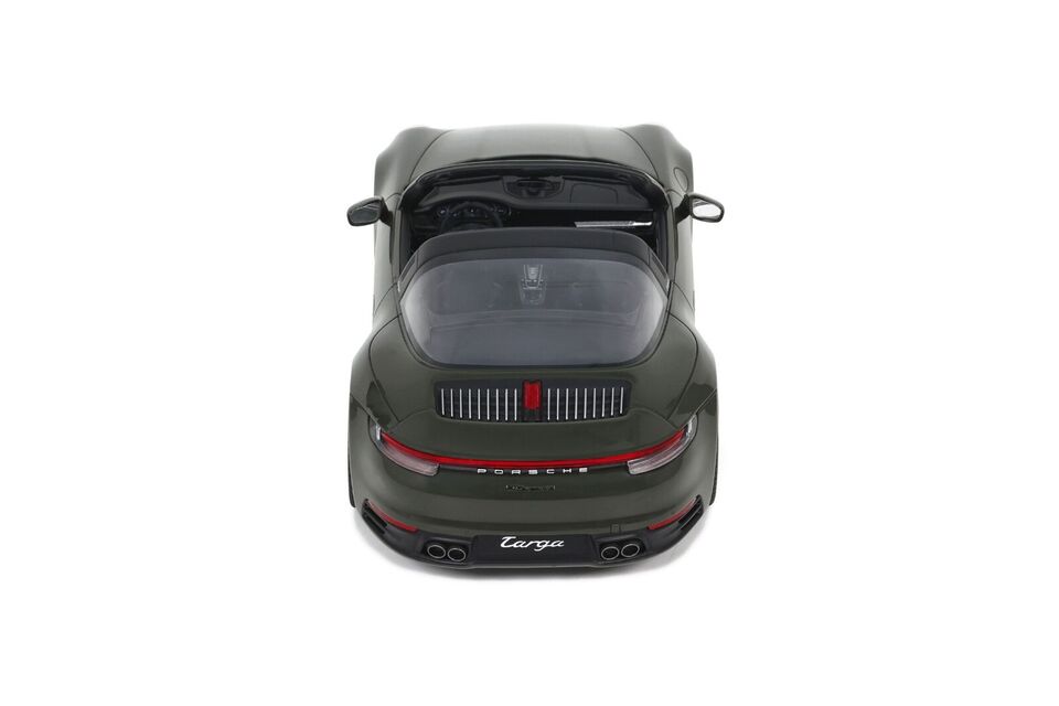 GT Spirit 1:18 Scale Resin Model - Porsche 911 (922) Targa 4S, Green - GT438