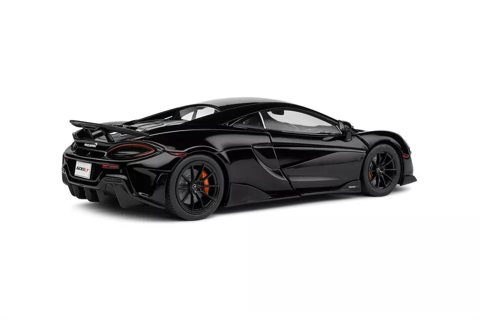 Solido 1:18 Diecast Model Car - 2018 McLaren 600LT, Black - 1804507