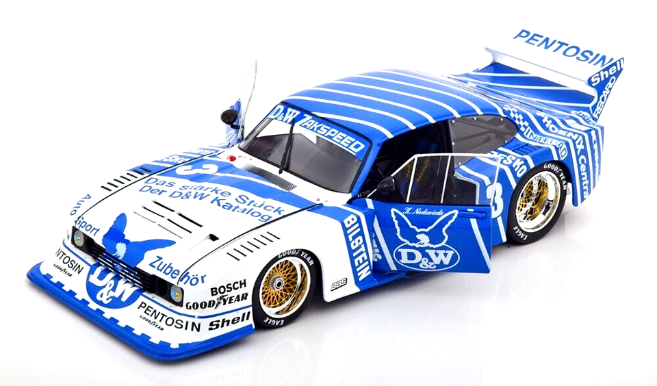 WERK83 1:18 CAR Ford Capri Turbo Gr.5 Zakspeed #3 Drm 1982 Niedzwiedz - W1804006