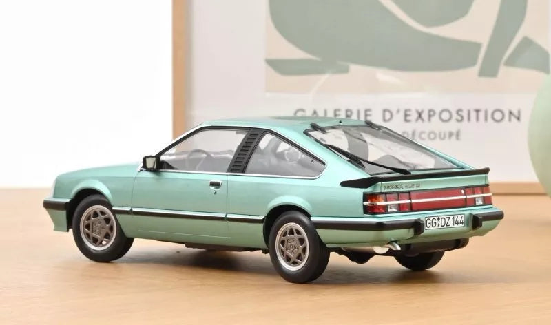 Norev 1:18 Scale Diecast - 1983 Opel Monza 2.5E - Beryll Green Metallic - 183643