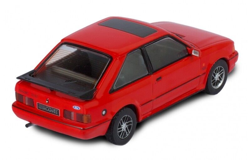 IXO 1:43 Scale Diecast Model Car - 1990 Ford Escort Mk4 XR3i in Red
