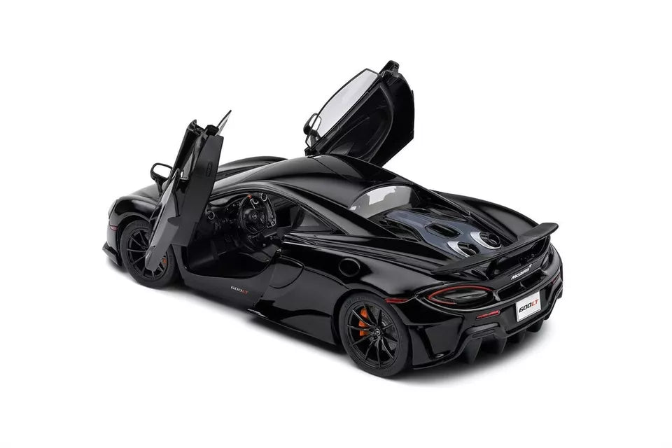 Solido 1:18 Diecast Model Car - 2018 McLaren 600LT, Black - 1804507