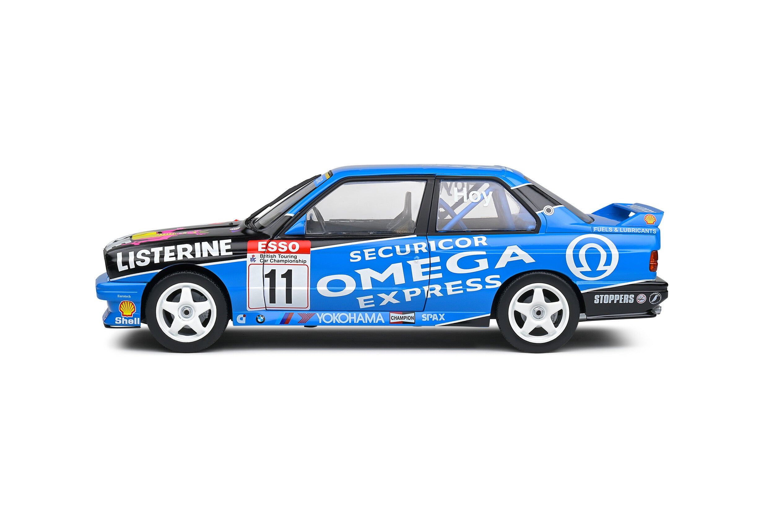 SOLIDO 1:18 Diecast 1991 BMW E30 M3 Blue BTCC - S1801522